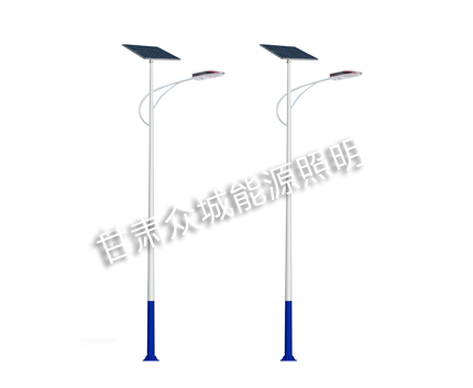 平凉复兴号太阳能led路灯